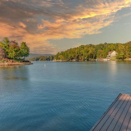 Vila Russell'S Fort At White Oak Point: Historical Cabin On Lake Lure, Luxury, Direct Lake Access! Exteriér fotografie