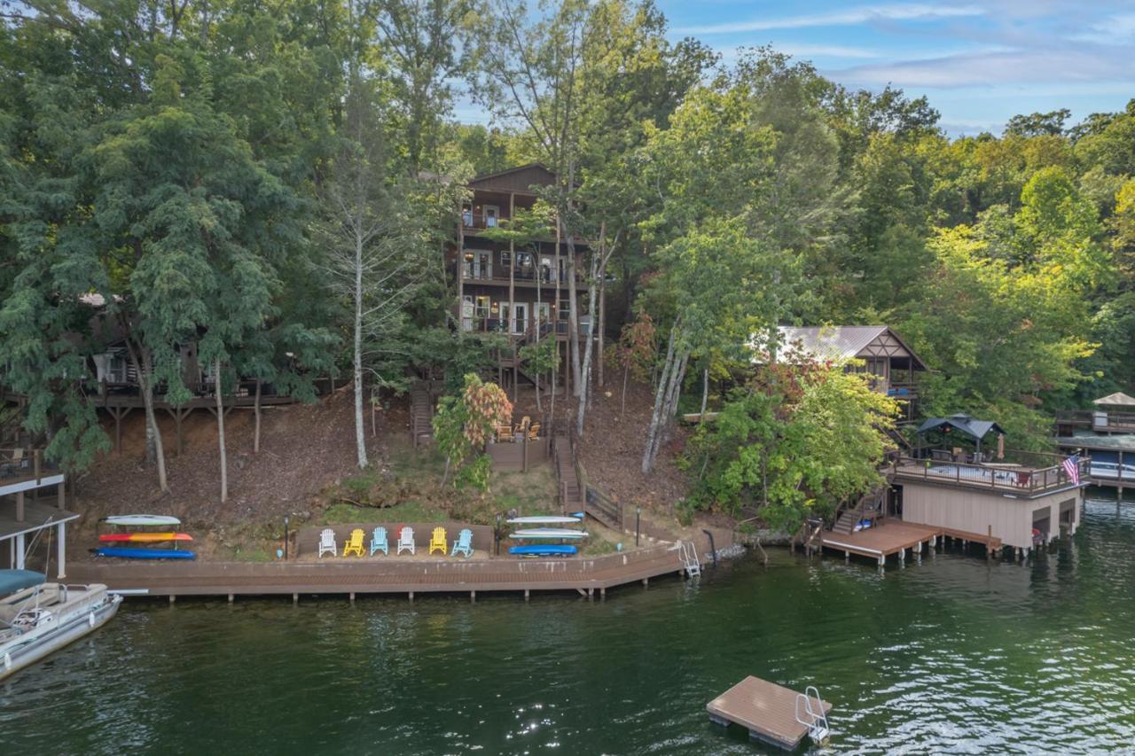 Vila Russell'S Fort At White Oak Point: Historical Cabin On Lake Lure, Luxury, Direct Lake Access! Exteriér fotografie