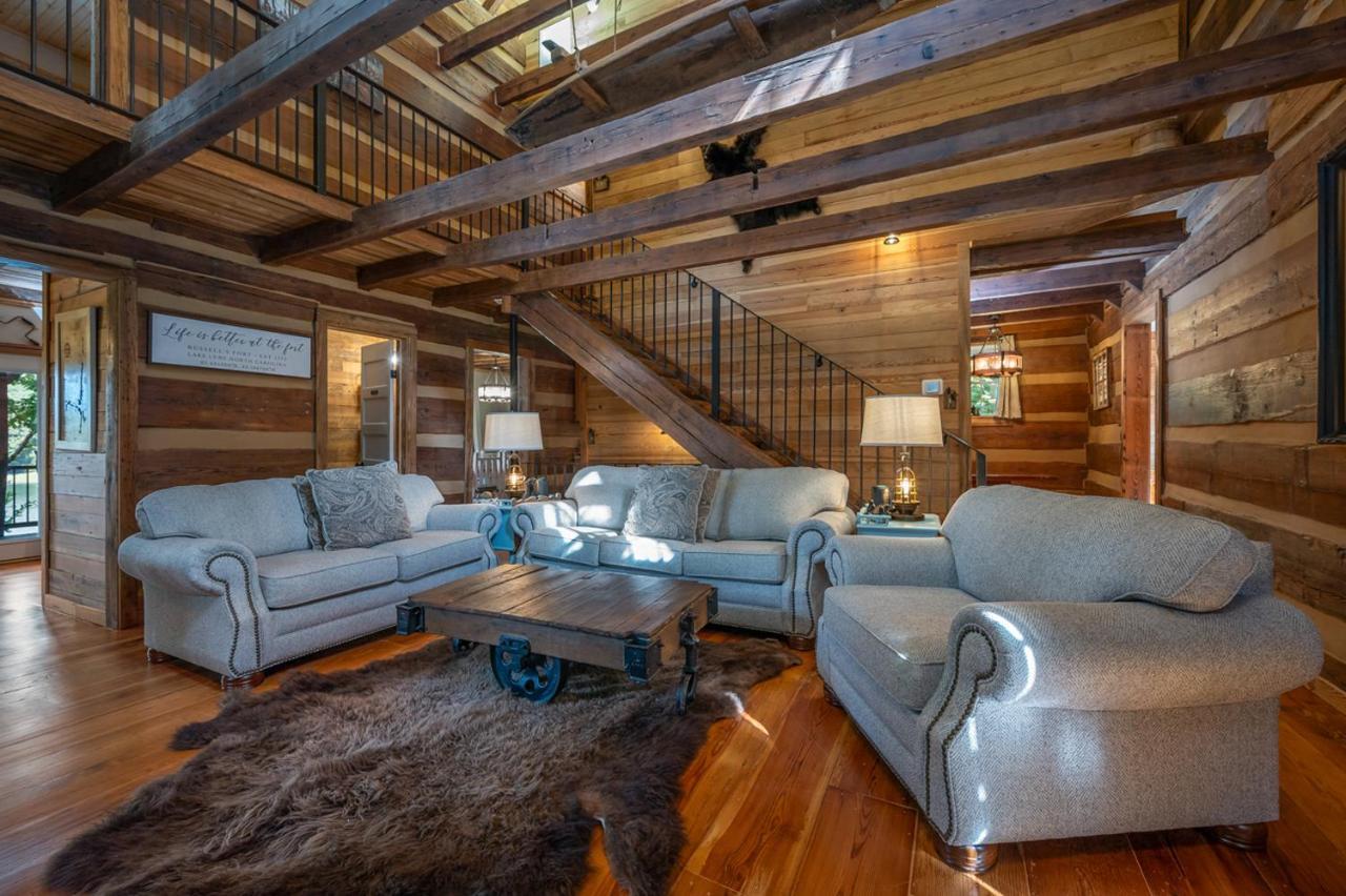 Vila Russell'S Fort At White Oak Point: Historical Cabin On Lake Lure, Luxury, Direct Lake Access! Exteriér fotografie