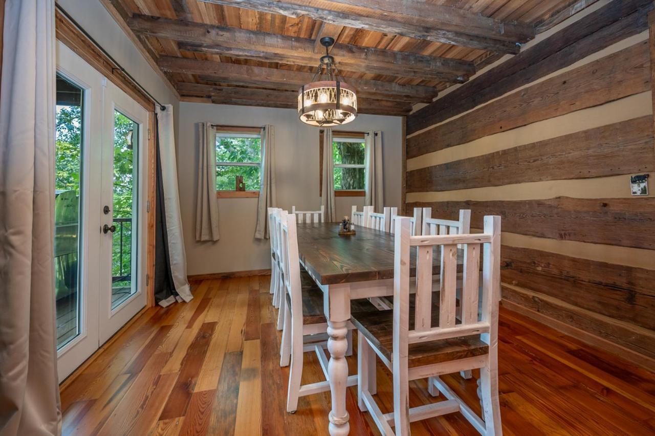 Vila Russell'S Fort At White Oak Point: Historical Cabin On Lake Lure, Luxury, Direct Lake Access! Exteriér fotografie