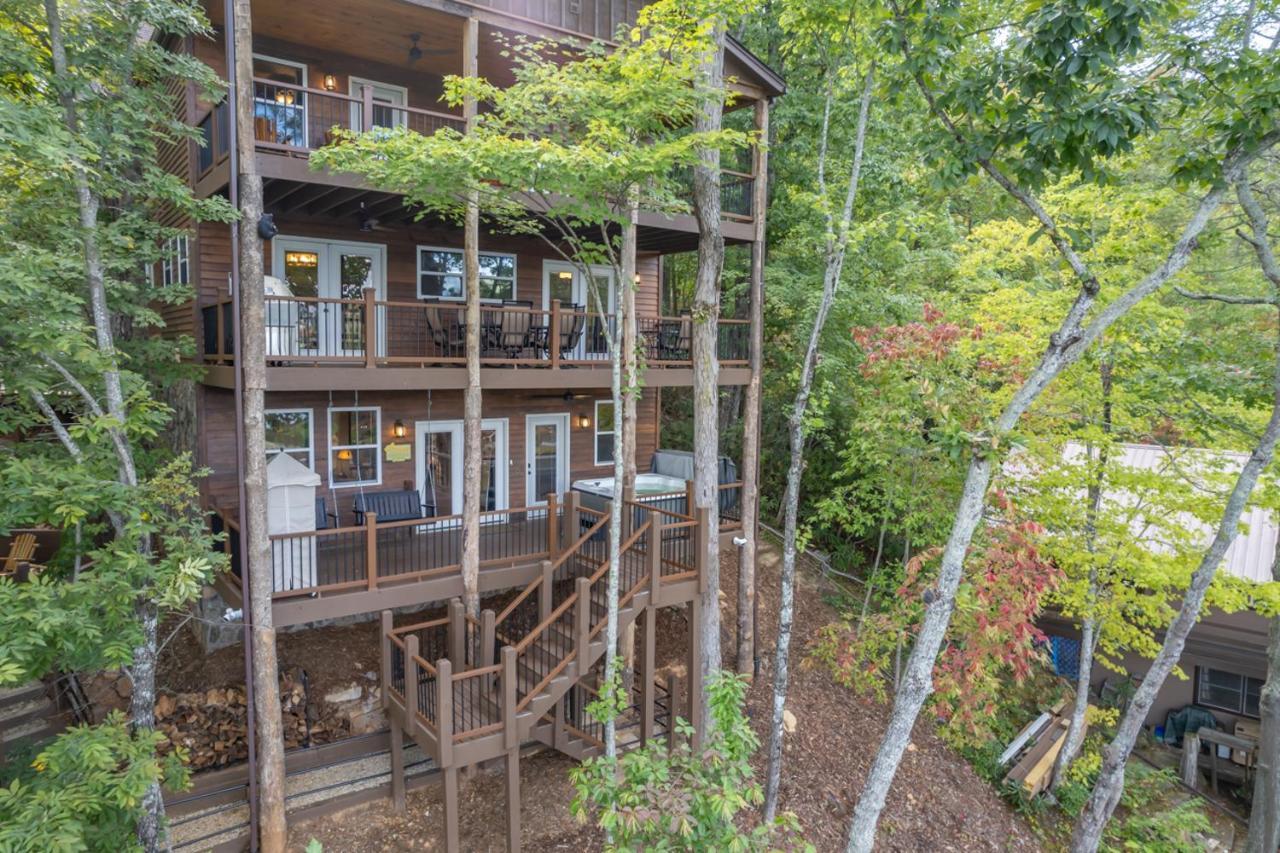 Vila Russell'S Fort At White Oak Point: Historical Cabin On Lake Lure, Luxury, Direct Lake Access! Exteriér fotografie