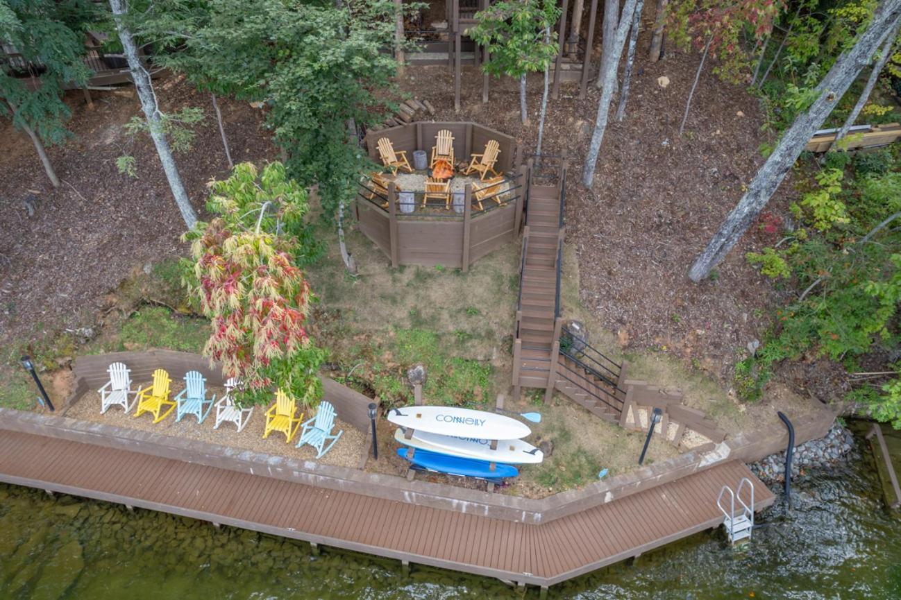 Vila Russell'S Fort At White Oak Point: Historical Cabin On Lake Lure, Luxury, Direct Lake Access! Exteriér fotografie